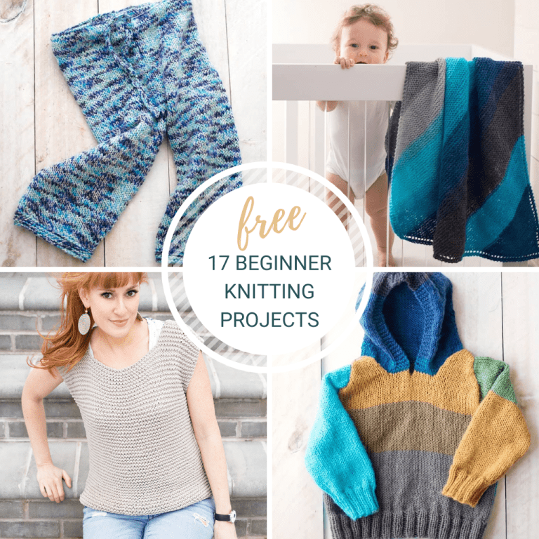 17 Beginner Knitting Projects