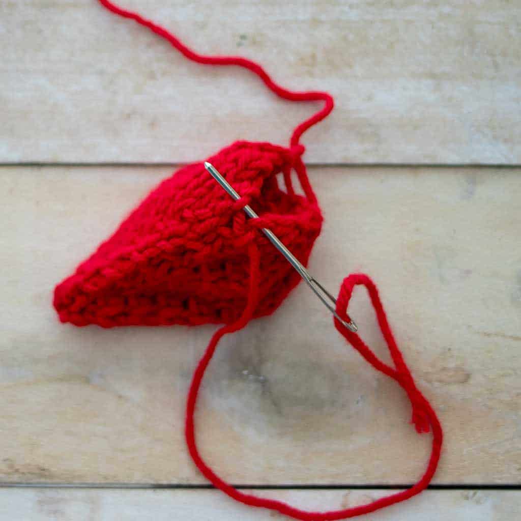 Plush Strawberry Knitting Pattern