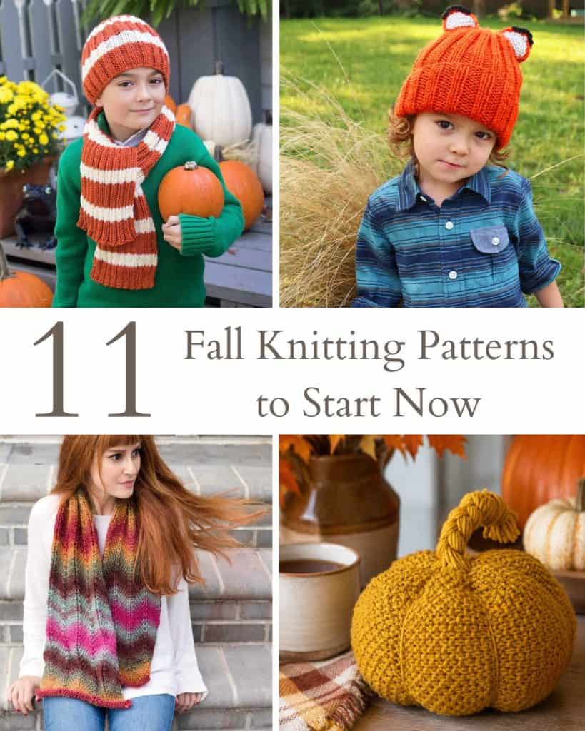 11 Fall Knitting Patterns to Start Now (Cozy, Beginner-Friendly Autumn Projects You’ll Love)