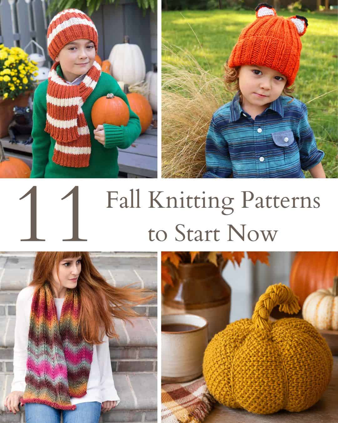 11 Fall Knitting Patterns to Start Now (Cozy, Beginner-Friendly Autumn Projects You’ll Love)