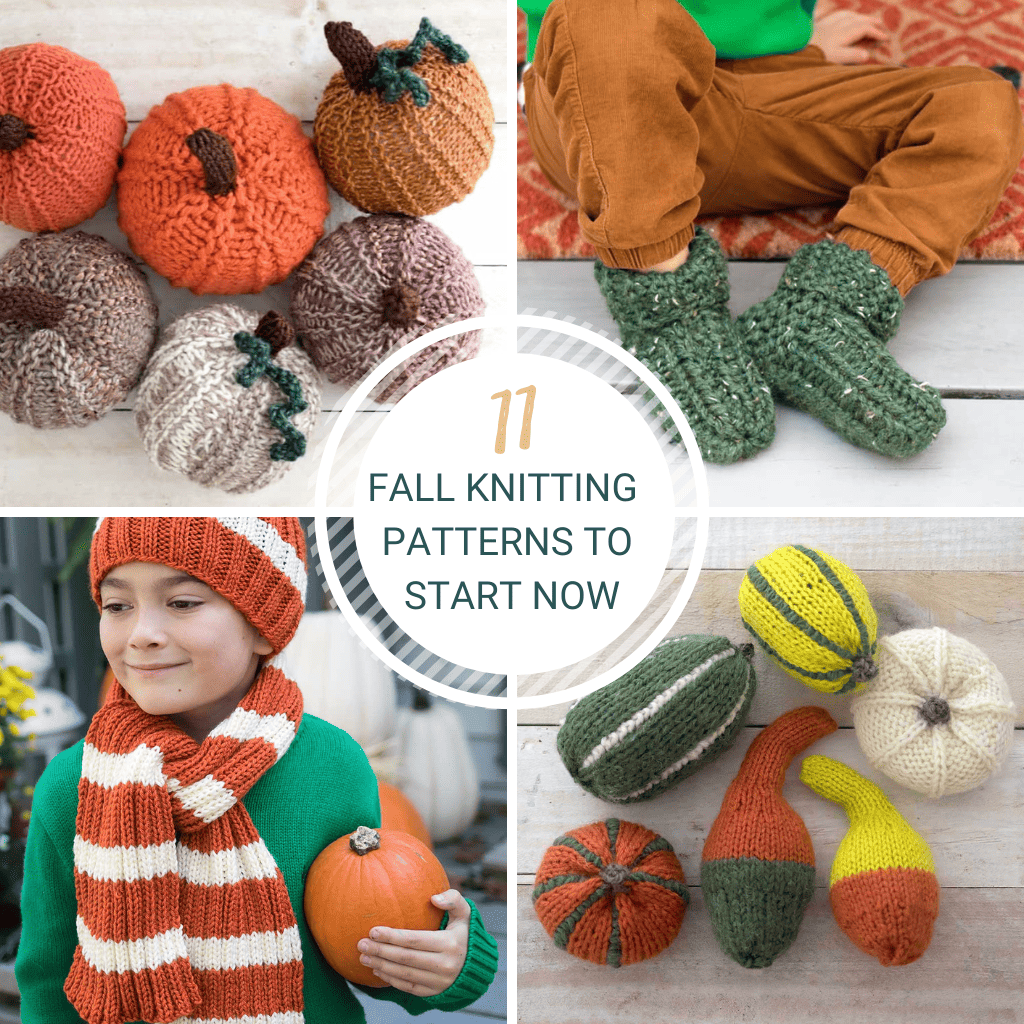 Kids Hat and Scarf Set Knitting Pattern 