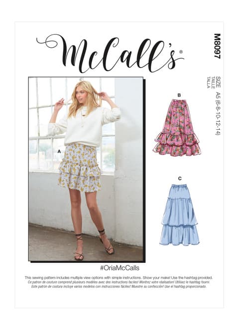 McCalls Sewing Pattern 8097