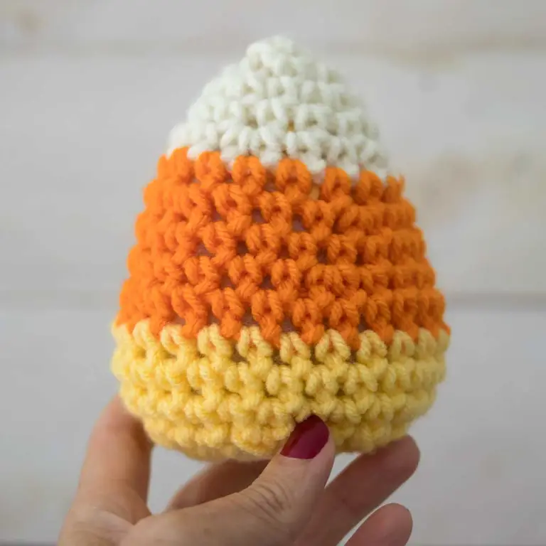 Easy Candy Corn Crochet Pattern
