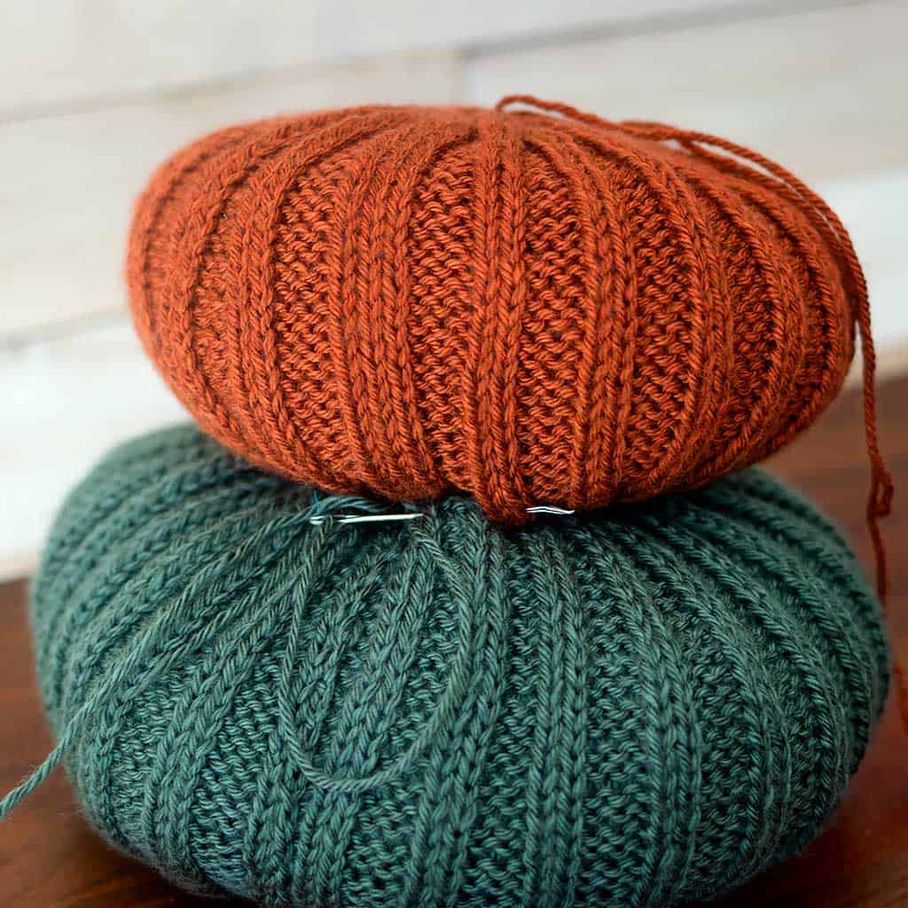 Pumpkin Topiary Knitting Pattern