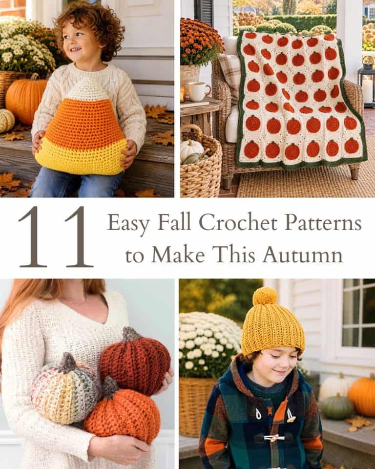 11 Easy Fall Crochet Patterns to Make This Autumn