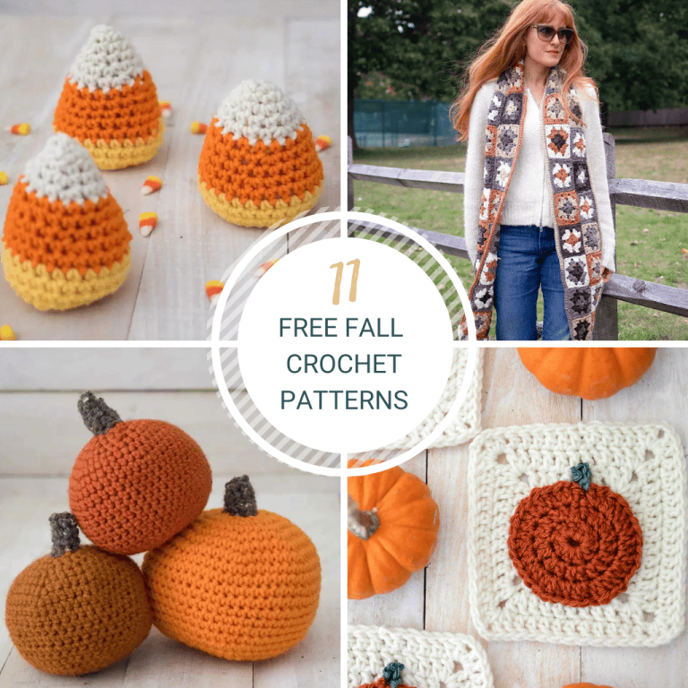 11 Free Fall Crochet Patterns