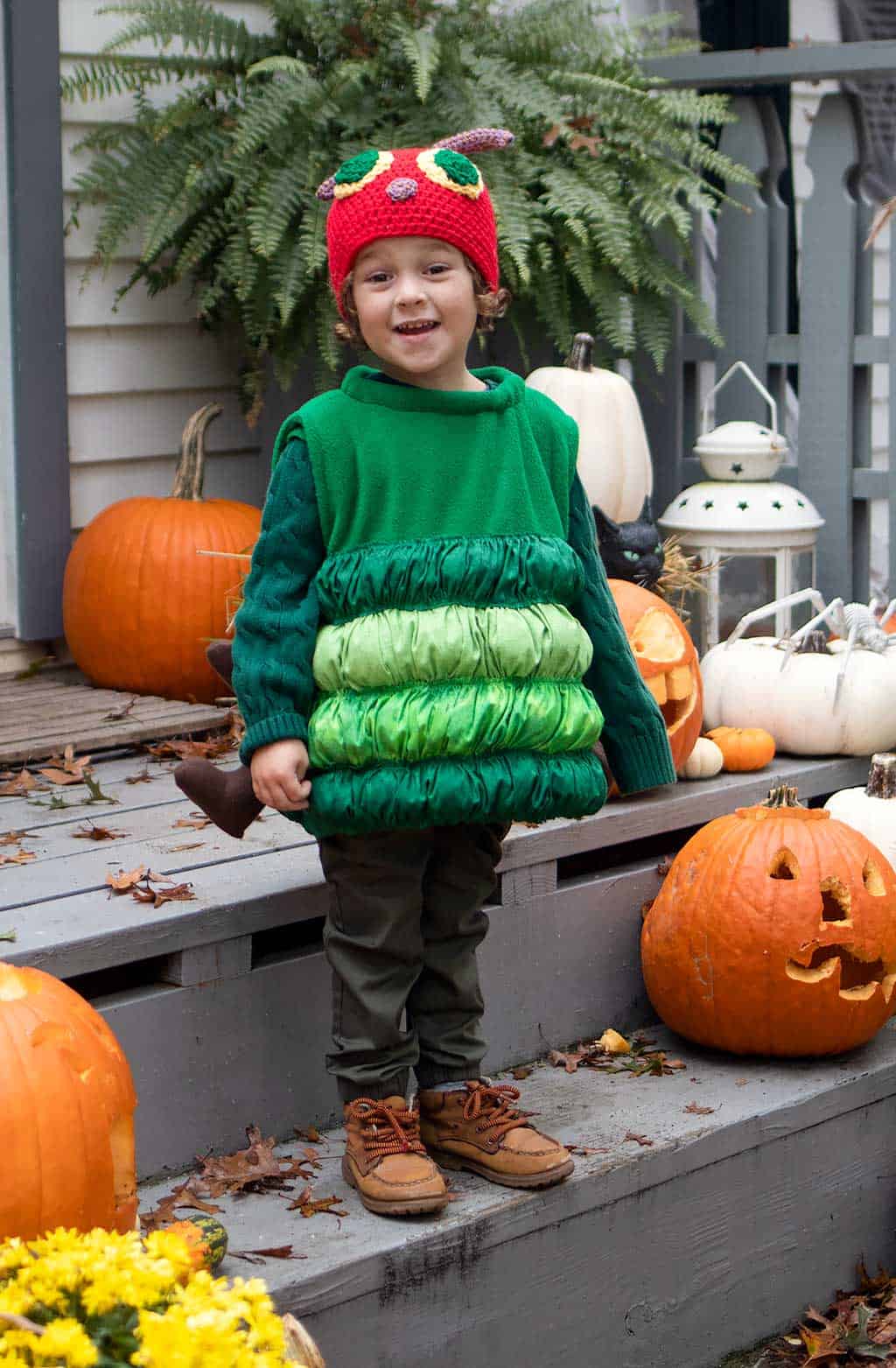 DIY Hungry Caterpillar Costume