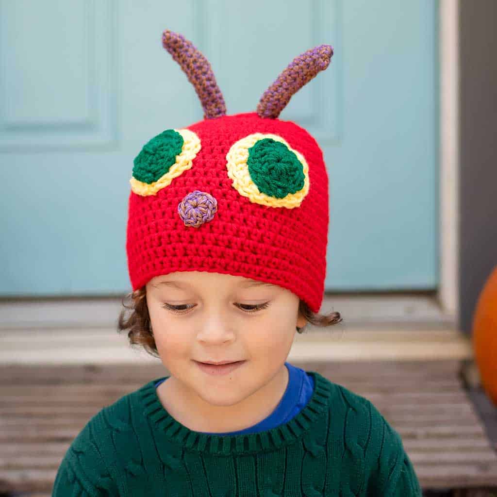 Hungry Caterpillar Hat Crochet Pattern
