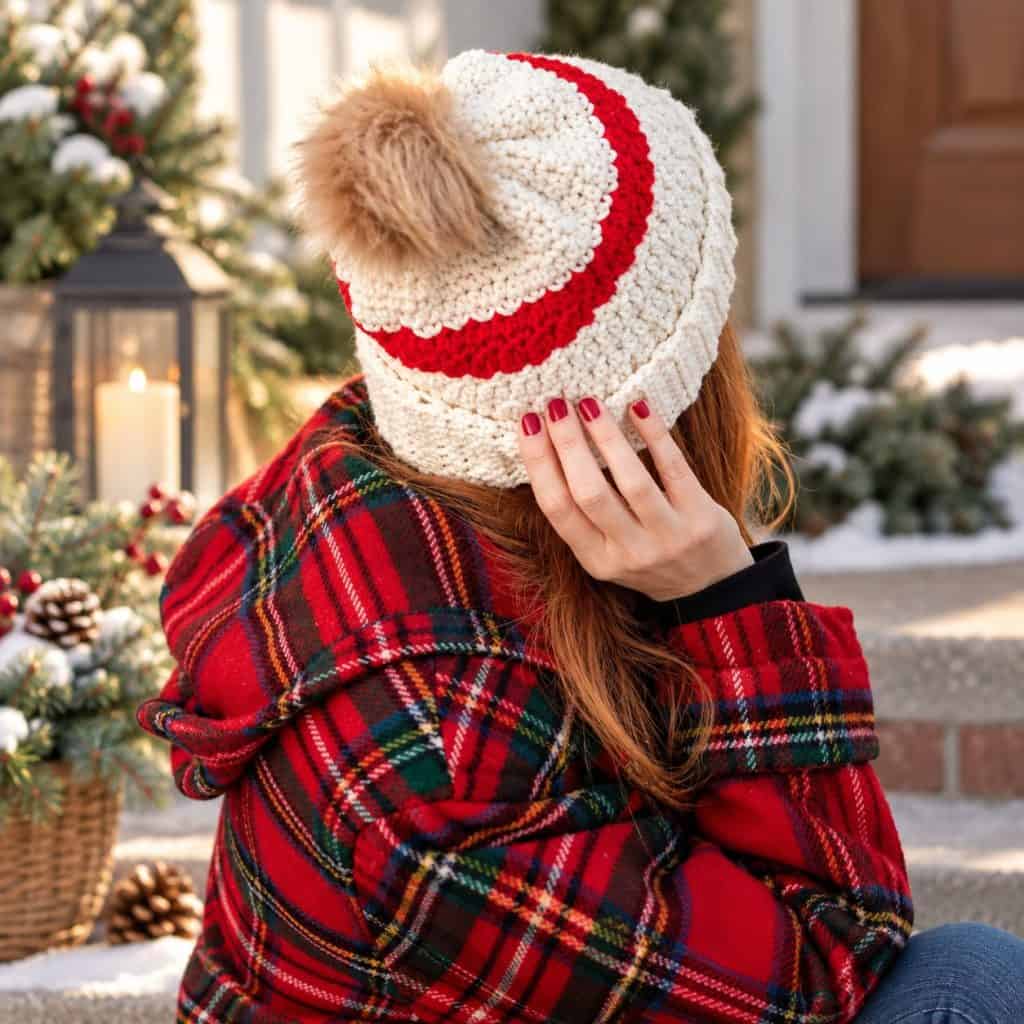 Taylor Swift Inspired Crochet Hat Pattern (Easy &Cute Crochet Beanie)