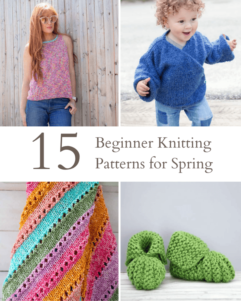 15 Easy Spring Knitting Patterns for Beginners (Free & Quick Projects)