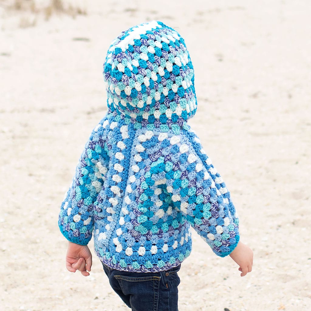 Kids Hexagon Crochet Sweater