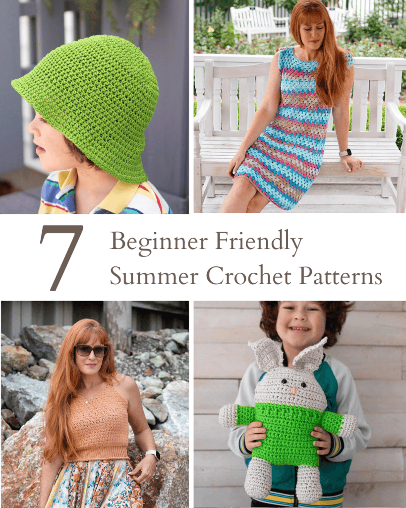 7 Beginner Friendly Summer Crochet Patterns You’ll Actually Want to Make (Lightweight + Easy Projects)