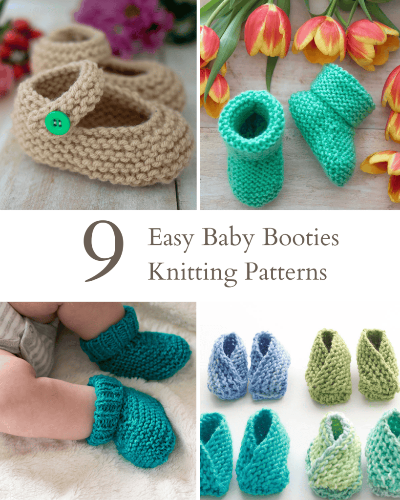 9 Easy Baby Booties Knitting Patterns for Beginners (Free & Step-by-Step)