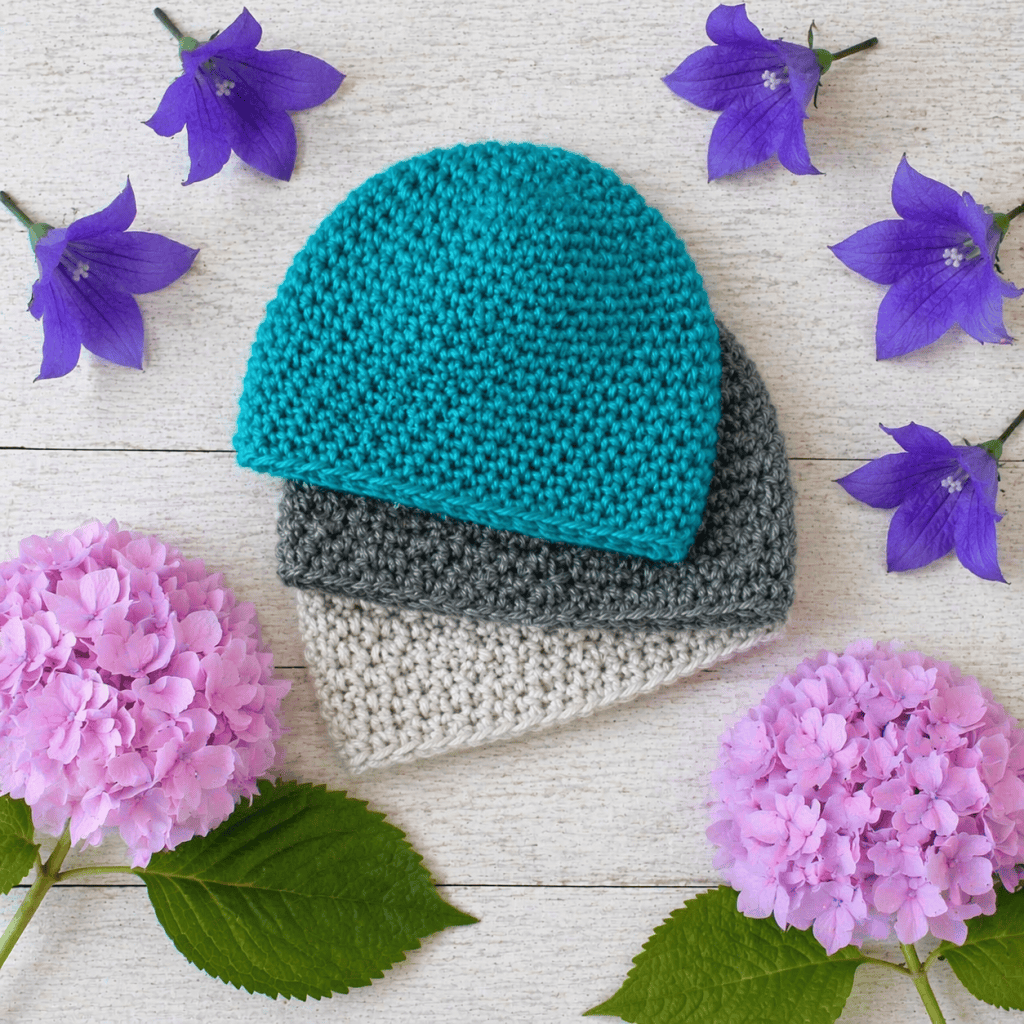 Beginner Baby Hat Crochet Pattern (Easy + Quick Baby Beanie for Beginners)