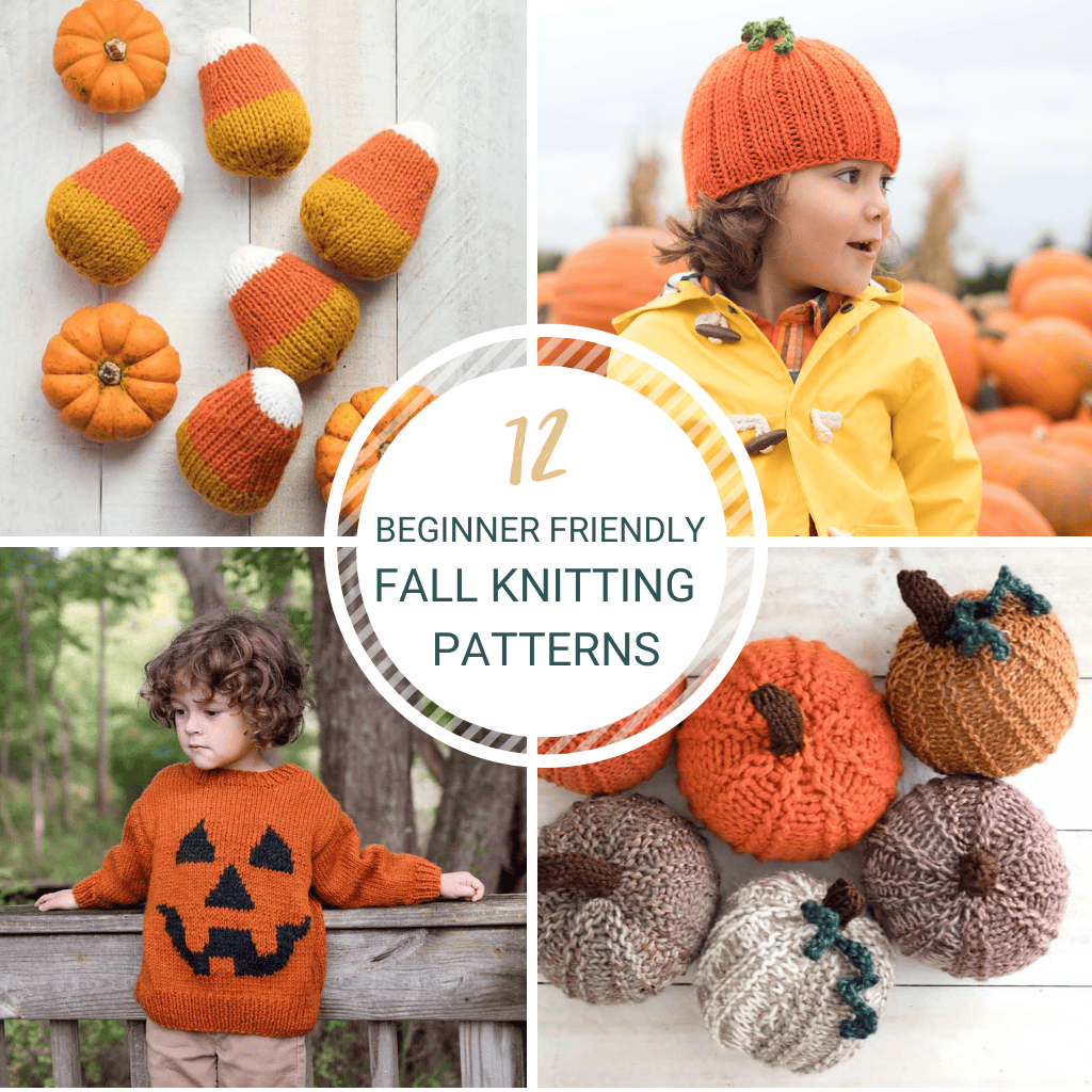 12 Beginner Friendly Fall Knitting Patterns