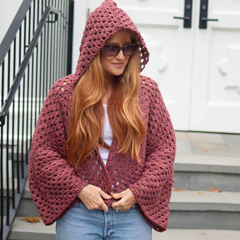 Crochet Hexagon Sweater Pattern