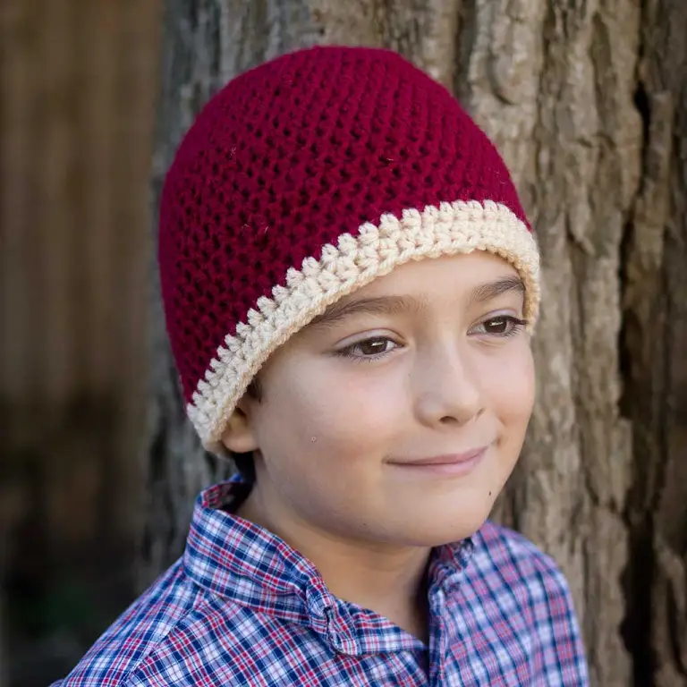 Beginner Big Kids Hat Crochet Pattern