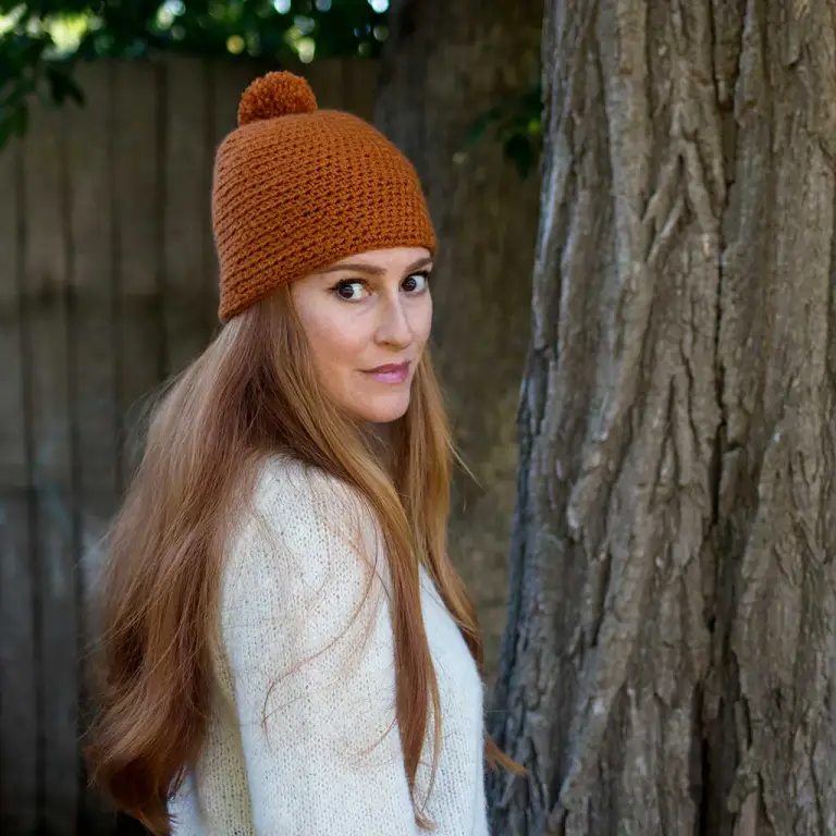 Beginner Hat Crochet Pattern for Women