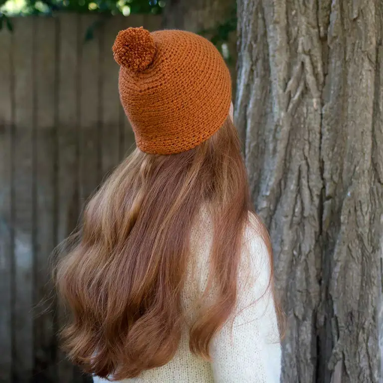 Beginner Hat Crochet Pattern for Women