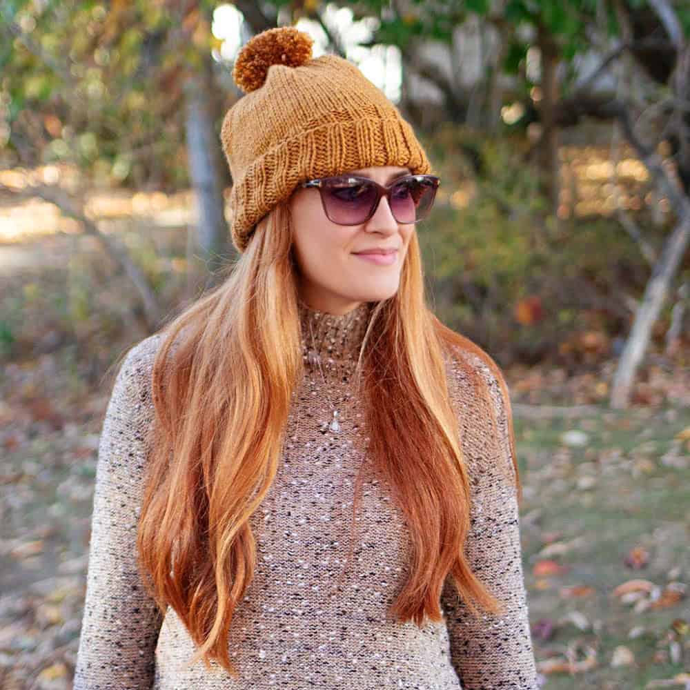 Easy Basic Hat Knitting Pattern for Women