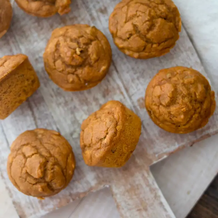 Vegan Pumpkin Walnut Muffins