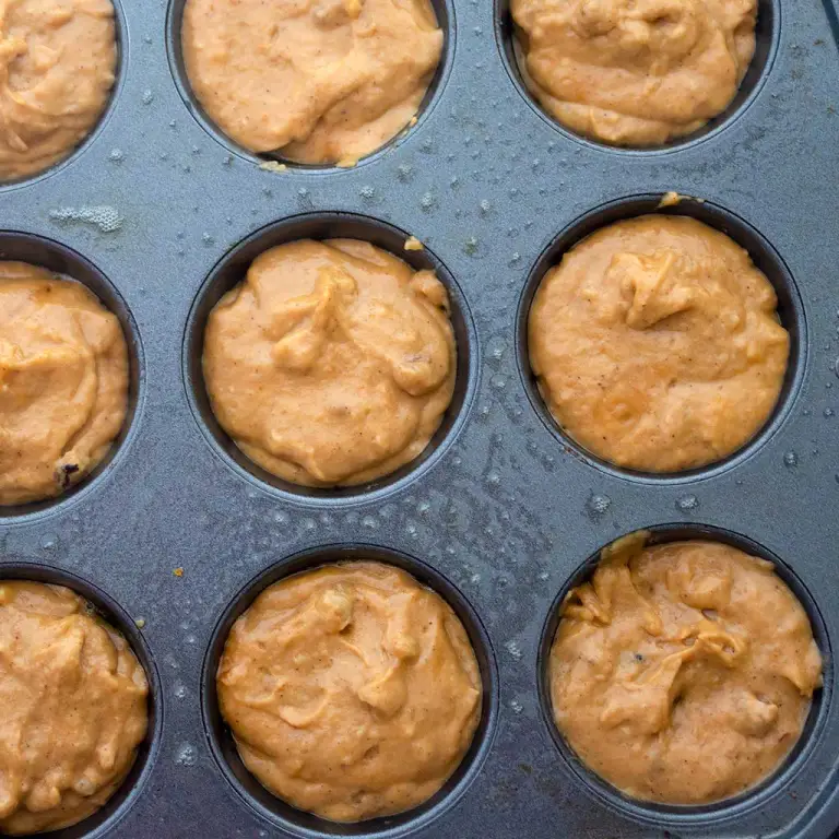 Vegan Pumpkin Walnut Muffins