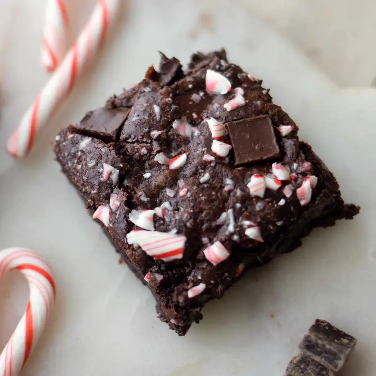 Easy Vegan Chocolate Peppermint Brownies