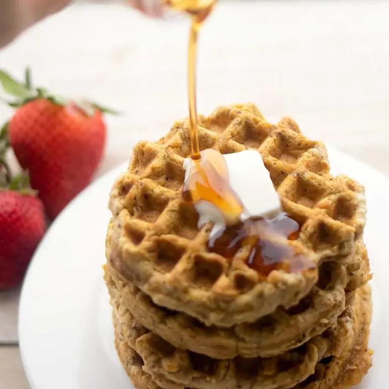 Vegan Sweet Potato Waffles