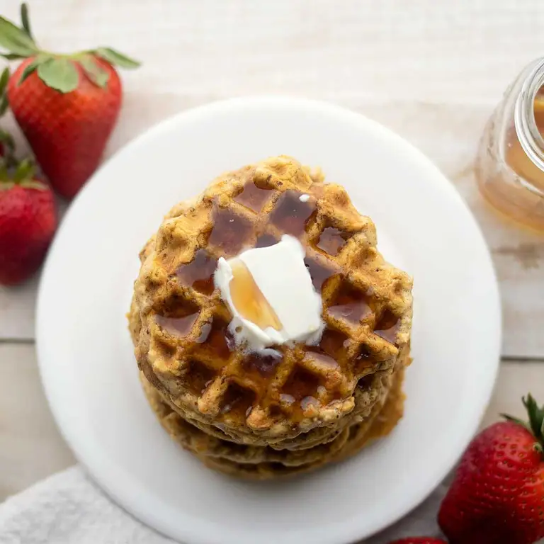 Vegan Sweet Potato Waffles