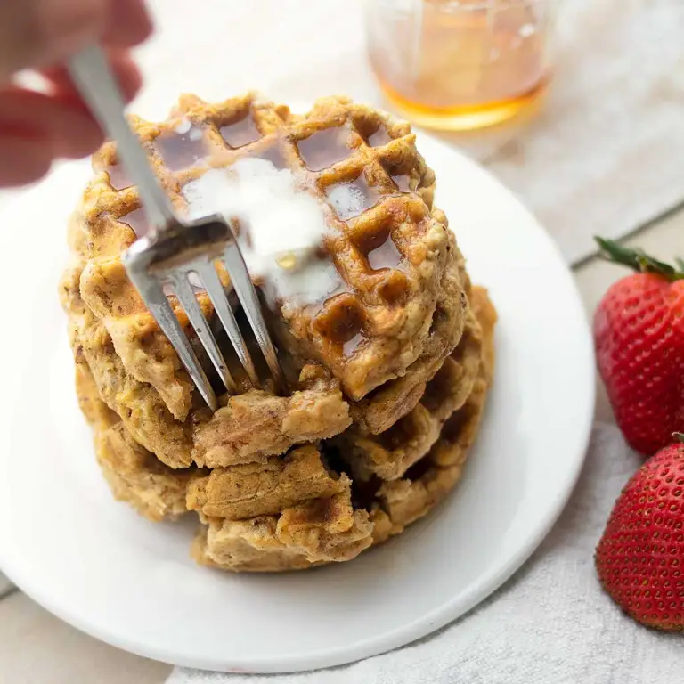 Vegan Sweet Potato Waffles