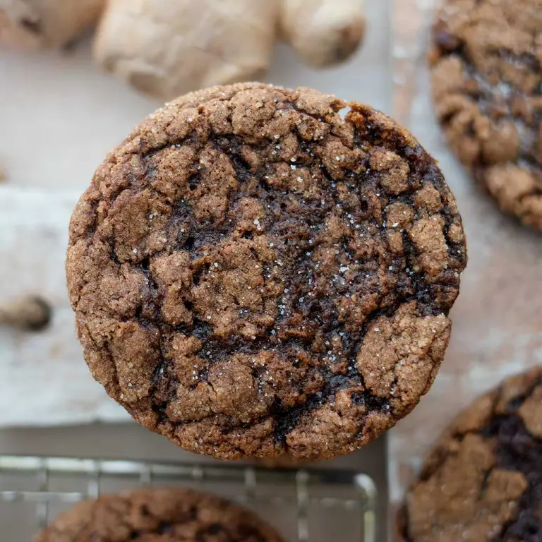 Chewy Vegan Molasses Cookies