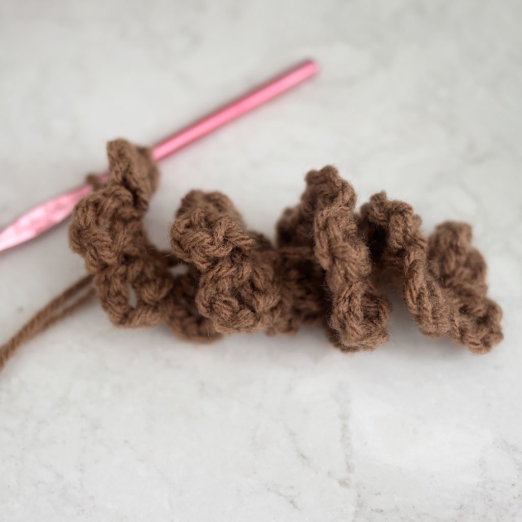 Easy Pinecone Crochet Pattern