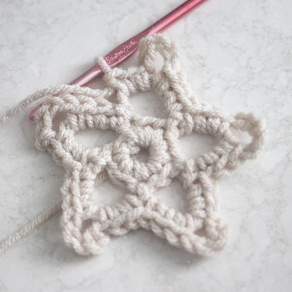 Easy Snowflake Crochet Pattern