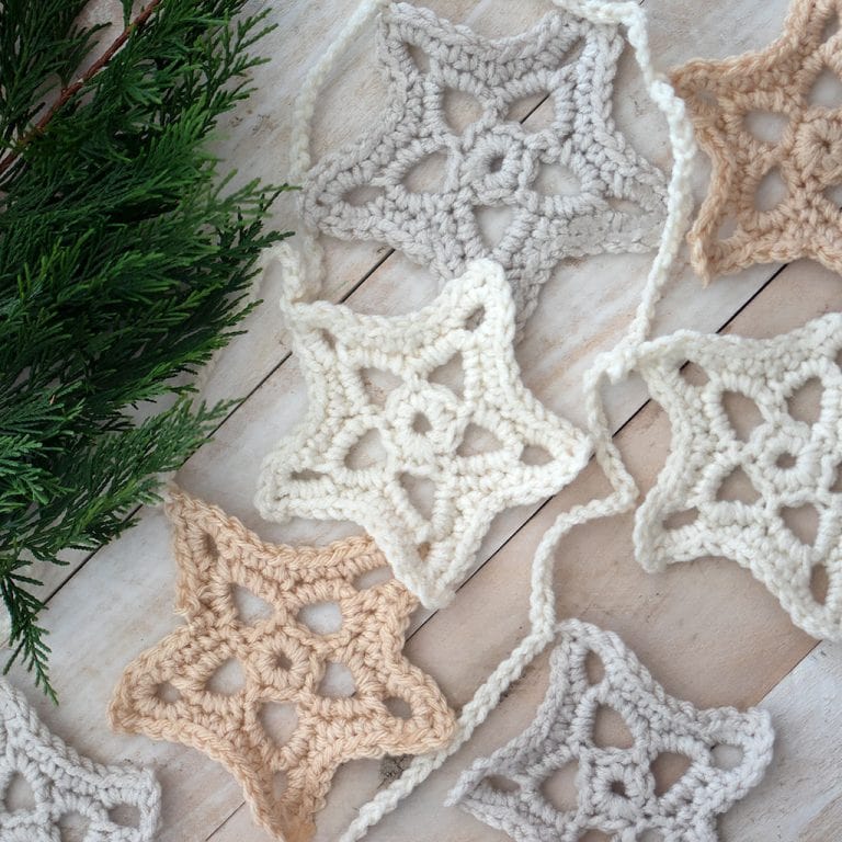 Easy Snowflake Crochet Pattern