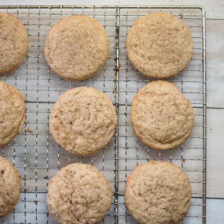 Soft and Chewy Vegan Eggnog Cookies