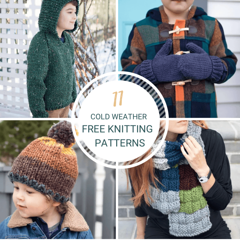 11 Free Cold Weather Knitting Patterns