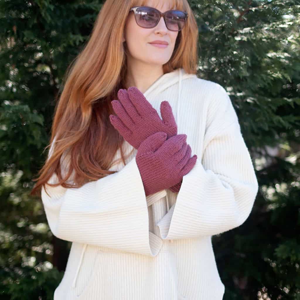 Basic Gloves Knitting Pattern