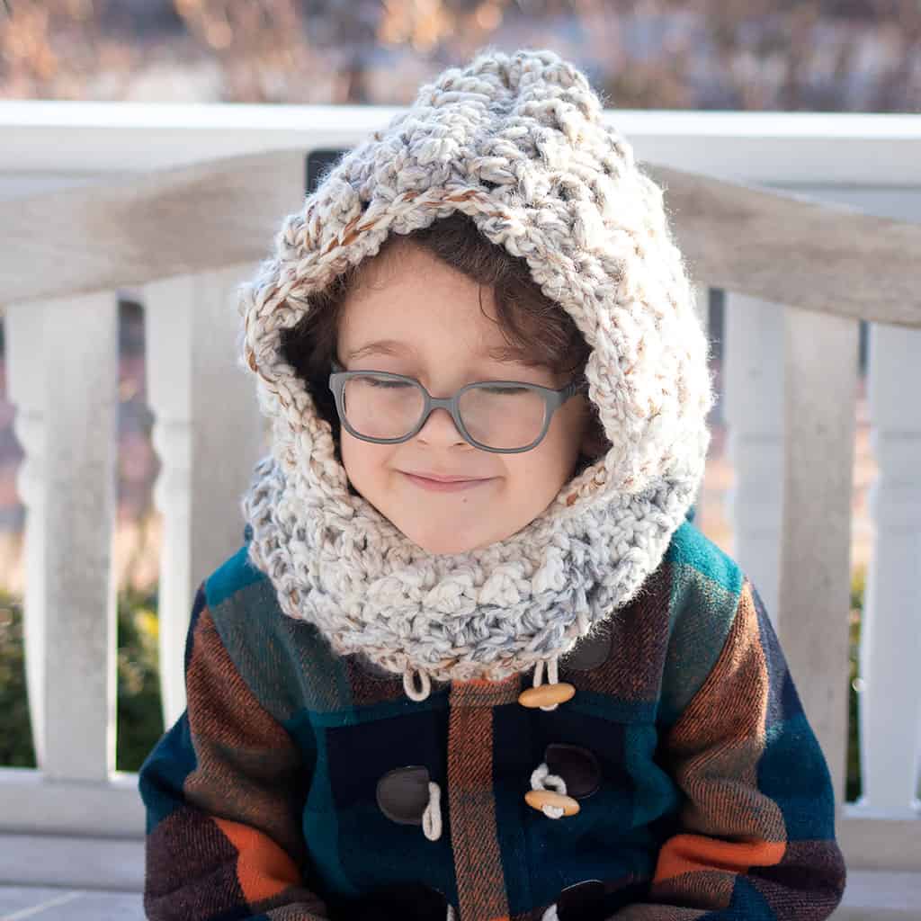 Kids Hood Crochet Pattern