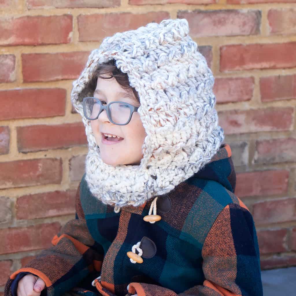 Kids Hood Crochet Pattern