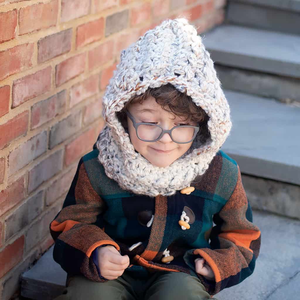 Kids Hood Crochet Pattern