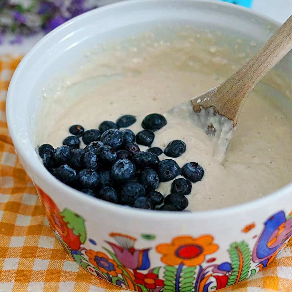 Best Vegan Blueberry Waffles