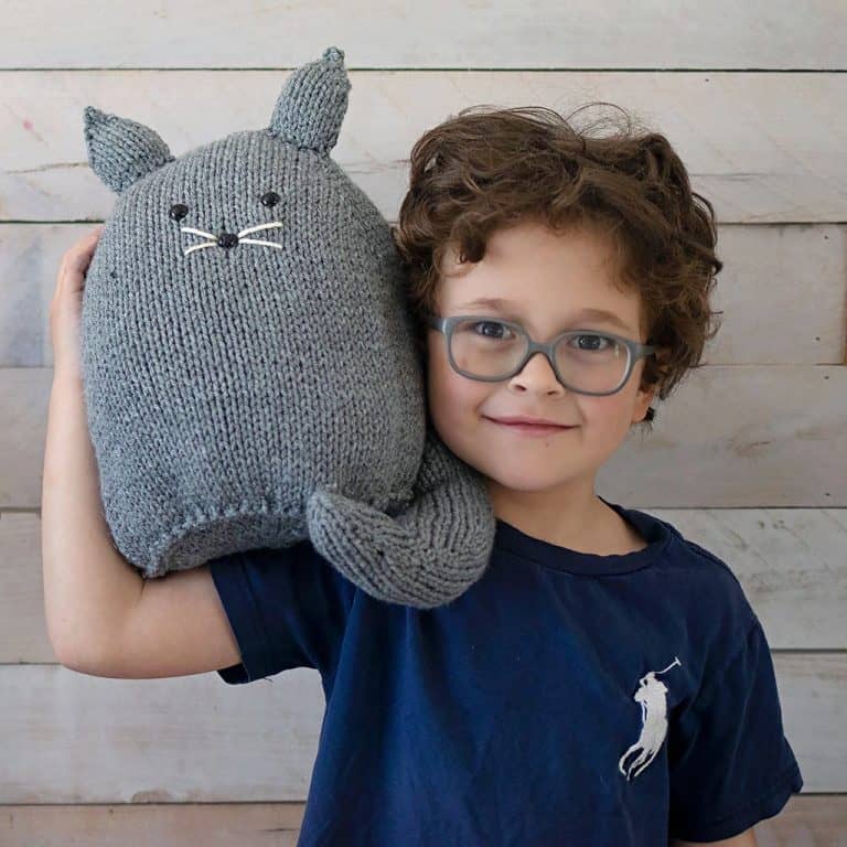 Cat Plushie Knitting Pattern
