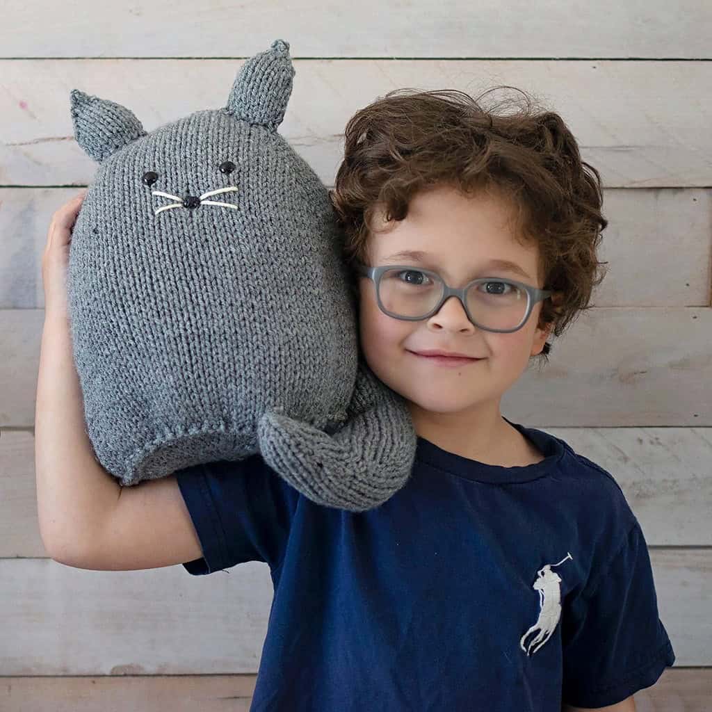Cat Plushie Knitting Pattern