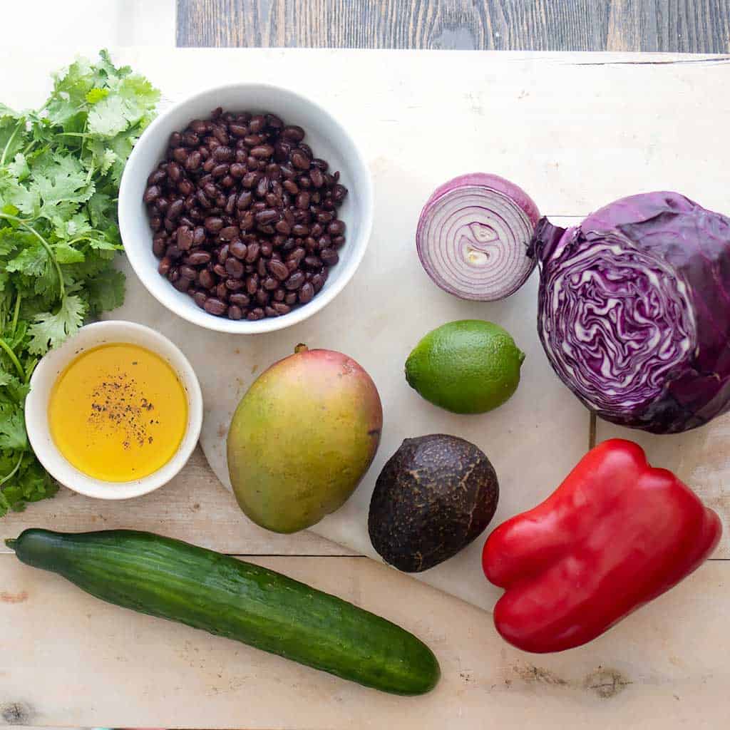 Vibrant Black Bean Mango Salad