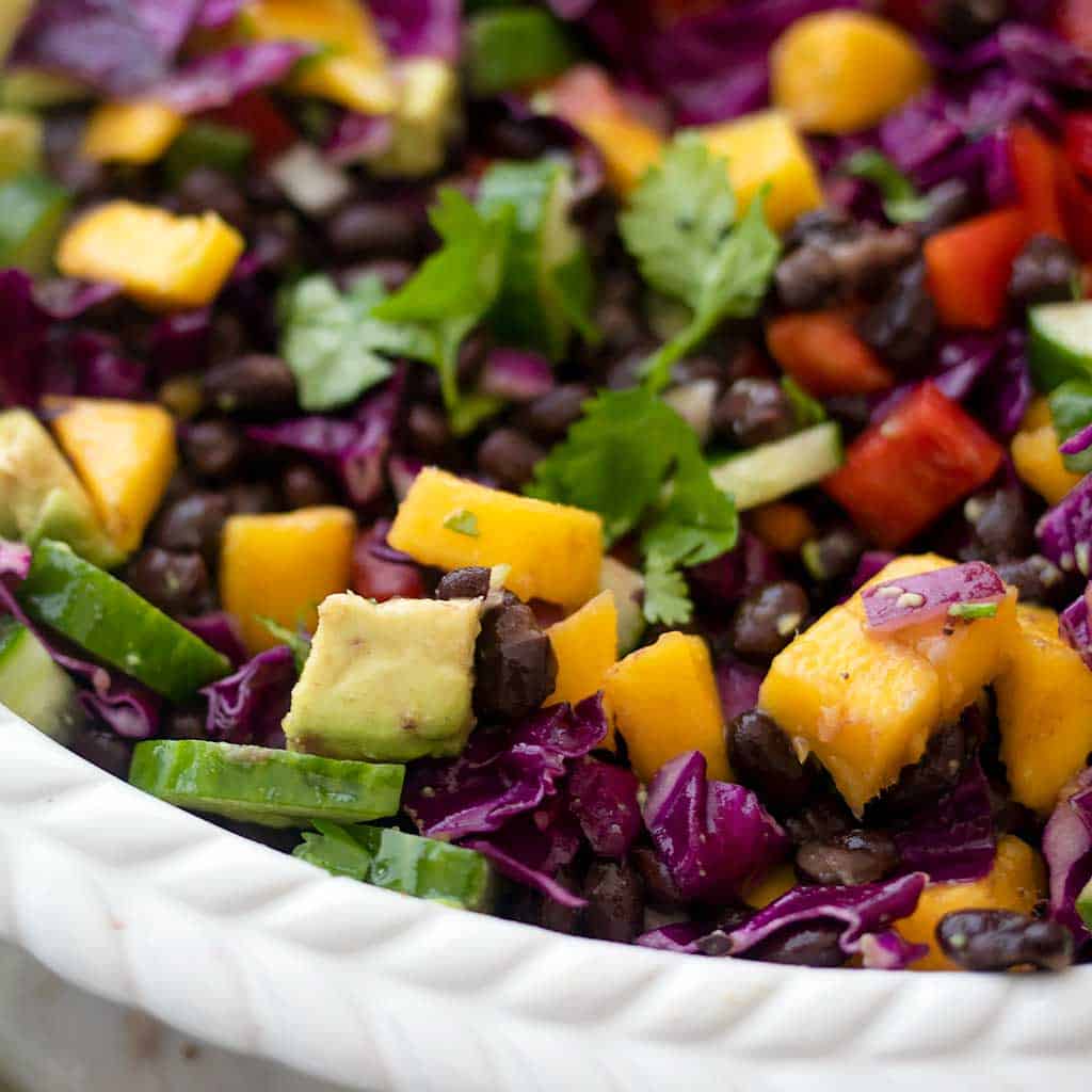 Vibrant Black Bean Mango Salad