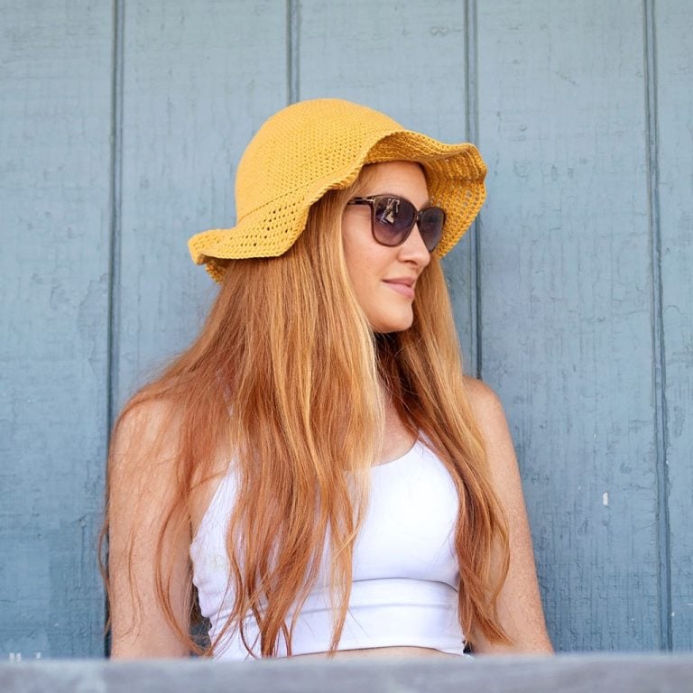 Cotton Sun Hat Crochet Pattern