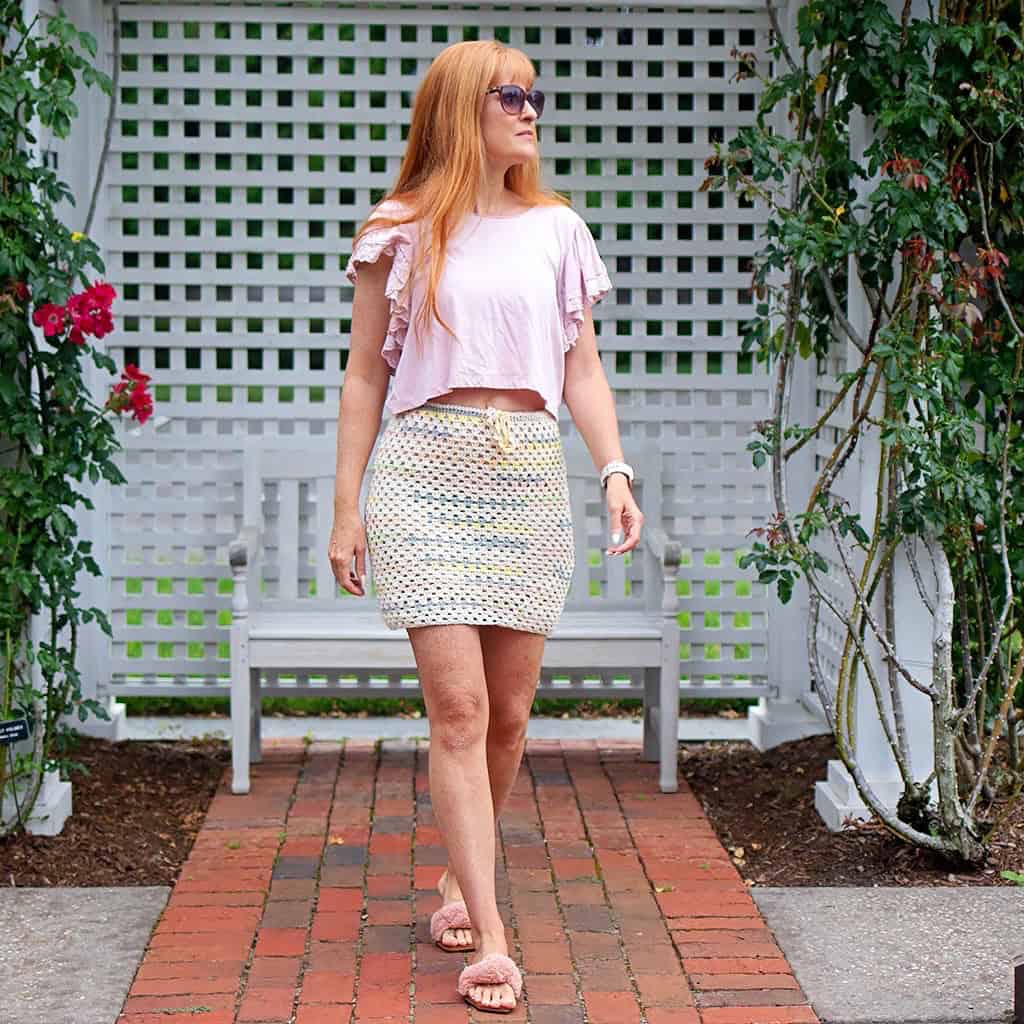 Easy Cotton Skirt Crochet Pattern