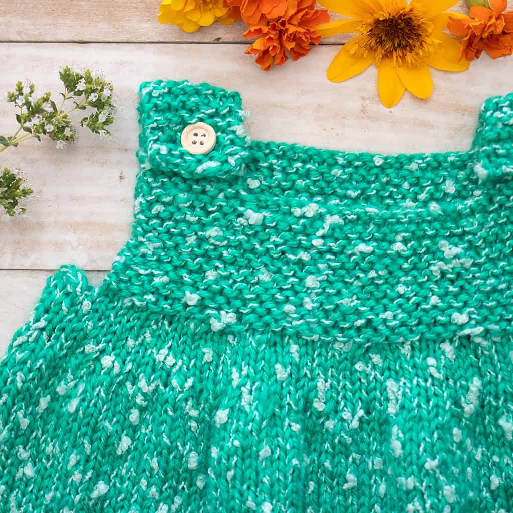 Simple Baby Dress Knitting Pattern