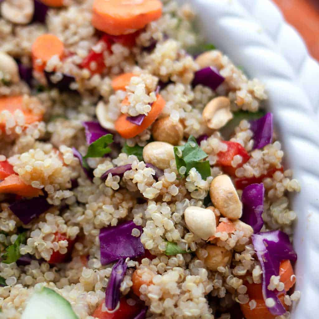 Fresh and Flavorful Vegan Thai Crunch Peanut Salad