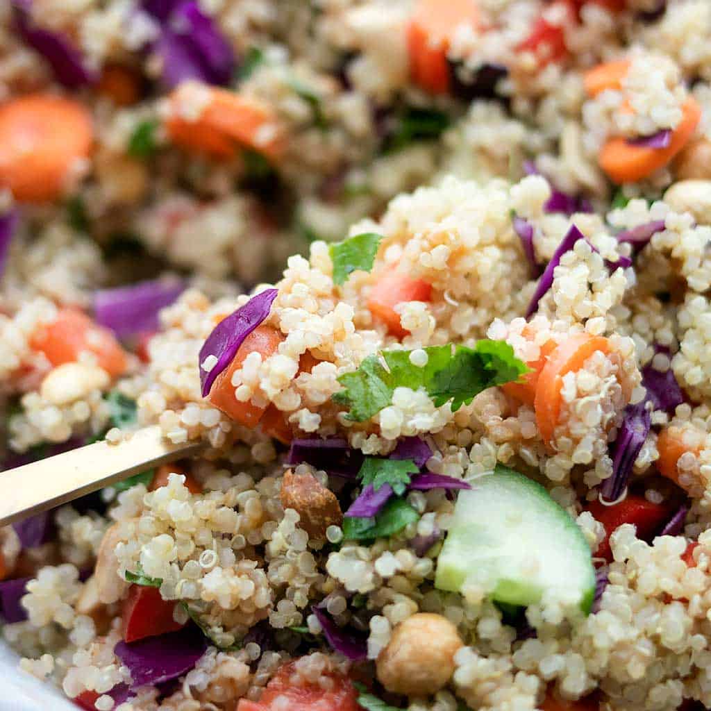 Fresh and Flavorful Vegan Thai Crunch Peanut Salad